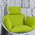 thumbnail image 3 of Hanging Swing Chair Cushion Egg Chair Replacement with Headrest Pillow for Patio Porch Backyard, 3 of 7