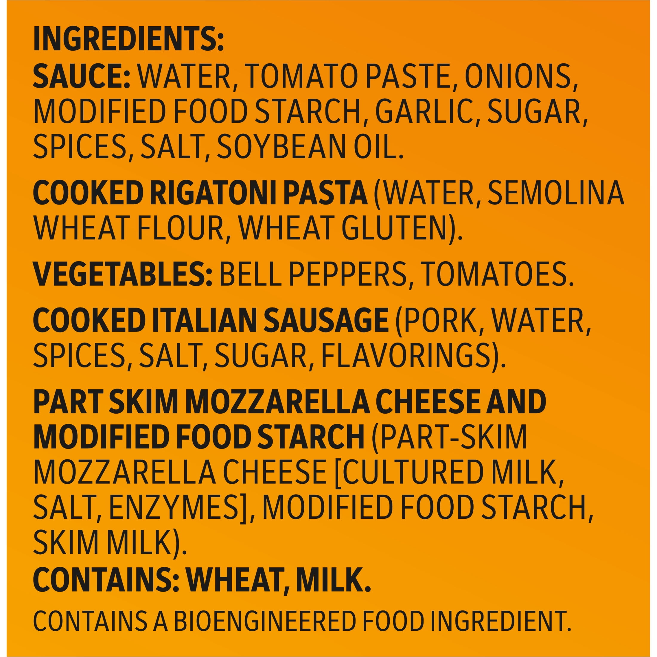 Lean Cuisine Rigatoni with Italian Sausage and Peppers, Frozen Meals, Frozen Lunch 9 oz