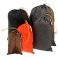 thumbnail image 3 of Saco de Compresión de Nailon Ligero, Impermeable, para Acampar Al Aire Libre, Saco de Dormir Pequeño, Bolso con Cordón Negro, Paquete de 5 Tamaños BLESIY Saco de cosas, 3 of 8
