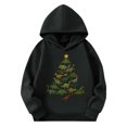 thumbnail image 3 of Sudaderas con capucha para niños y niñas, sudaderas casuales de manga larga, lindas sudaderas de gran tamaño con bolsillo de polar, chaquetas para niñas, 3 of 4