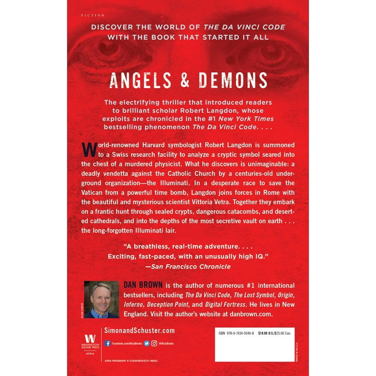 Angels & Demons, Book by Dan Brown