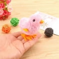 thumbnail image 5 of 5Pcs Easter Wind Up Chick Toys Novelty Jumping Chicken Gag Plush Chicks Toys Favors Gift for Ki, 5 of 5