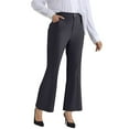 thumbnail image 2 of CaiJunJia Women's Plus Size Dress Pants,Slimming Panel Stretch Business Casual Formal Pants with Pockets, 2 of 6
