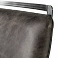 thumbnail image 6 of Mercana Kavalan 33.5" Leather Counter Stool in Black, 6 of 8