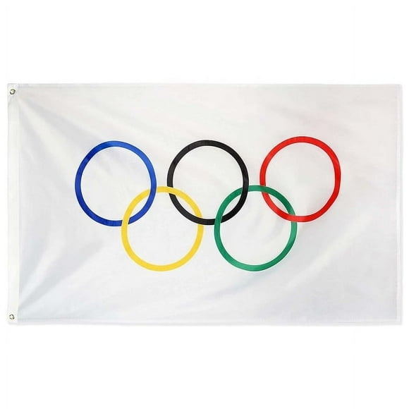 MH-Flag Olympic Games Garden Flags Olympic Rings Indoor and Outdoor