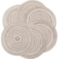 thumbnail image 6 of 4Pcs/6Pcs/8Pcs Round Braided Placemats Washable Cotton Polyester Round Placemats for Kitchen Dining Table Round Table Mats, 15 inch, 6 of 9