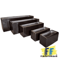 thumbnail image 4 of Maceta de Fibra de Vidrio Jardinera 60x20x20 Chocolate FIBRAFORMAS N/A Jardinera 602020, 4 of 7