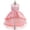 Pink, variant on TAGOLD Toddler Girls Net Yarn Embroidery Rhinestone Bowknot Birthday Party Gown Long Dresses Red 18-24Months