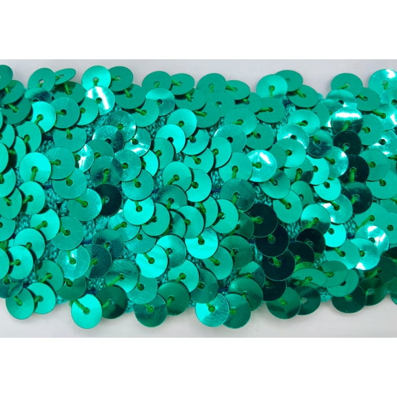 Trimplace Jade 2" (5 Row) Stretch Sequin