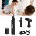 thumbnail image 1 of Afeitado eléctrico, , oreja, carga USB, barba, , limpieza, cortapelos lavable, depilación para viajes de limpieza Facial shamjiam Recortador de pelo de nariz, 1 of 9