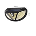 thumbnail image 2 of Wall Lights 2 Outdoor Solar Wall Lights Human Waterproof Sensor Wall Lights Garden Street Lights, 2 of 4