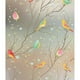 thumbnail image 1 of Color pájaro electrostático sin pegamento película de vidrio sin pegamento fondo blanco pegatinas de ventana opacas, 1 of 5