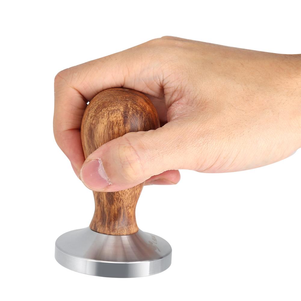 tamper conception de poign/ée unique durable pour la maison de bureau Tamper espresso en bois robuste