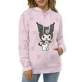 thumbnail image 3 of Kuromi And My Melody Hoodie 3D Print Pullover Hooded Long Sleeve Sweatshirts Tops Blouse with Pocket for Mens Womens, 3 of 6