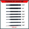 thumbnail image 2 of HORUSDY 8 Pieces Pin Punch Set, Kit Removing Repair Tool with Holder for Automotive, Watch Repair,Jewelry and Craft C41, 2 of 6