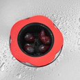 thumbnail image 3 of Drain Filter Basket, Basin Strainer Sink Strainer Sturdy for Bathroom(Red), 3 of 5