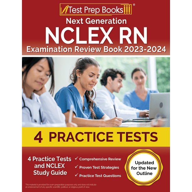 Next Generation NCLEX RN Examination Review Book 2023 2024 4