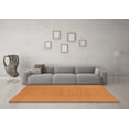 thumbnail image 3 of Ahgly Company Indoor Rectangle Solid Orange Modern Area Rugs, 8' x 12', 3 of 4