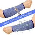 thumbnail image 6 of 3 Pairs Arm Protectors for Thin Skin and Bruising Cut Forearm Sleeve Level 5 Arm Burn Protection Sleeve, 6 of 6