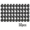 thumbnail image 4 of HJQEQVD 50 Pcs Single Hole Cord Lock Plastic Toggle Single Hole Spring Loaded Elastic Drawstring Rope Cord Locks Clip Ends Round Ball Shape Luggage Lanyard Stopper Sliding Fastener Buttons, 4 of 4