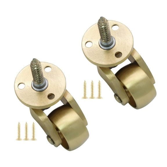 Strong Brass Casters 360 Degree Rotation Furniture Movement for Furniture