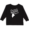 thumbnail image 3 of Inktastic Someone in Maine Loves Me Boys or Girls Long Sleeve Toddler T-Shirt, 3 of 5