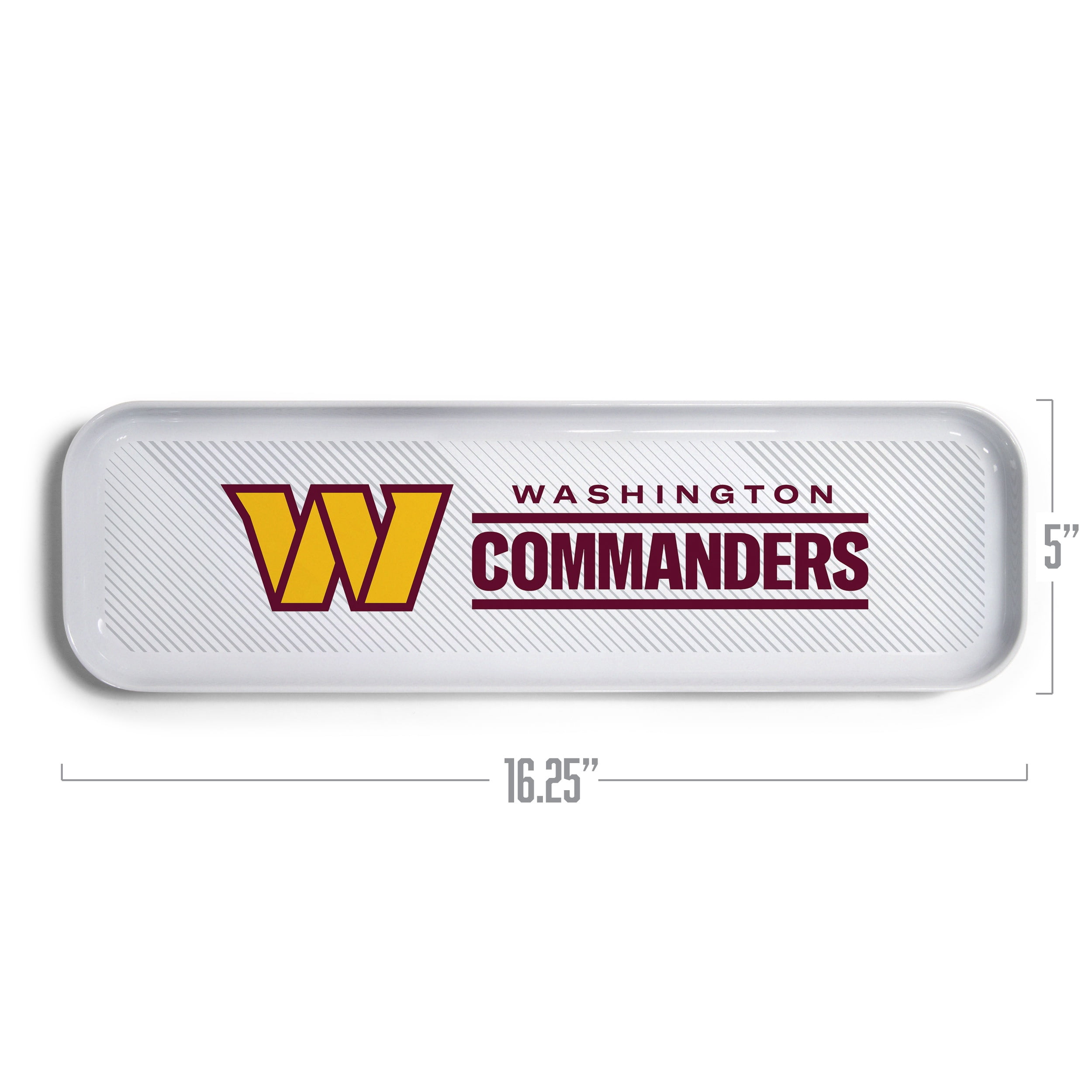 YouTheFan NFL Washington Commanders Small Snack Platter