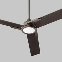 56 inch Ceiling Fan-Oiled Bronze Finish Bailey Street Home 766-Bel-2894211