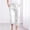 White, variant on Kmdttou Fashion Womens Casual Solid Color Elastic Loose Pants Straight Wide Leg Trousers With Pocket