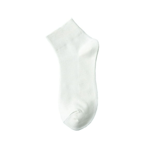 iOPQO 5 Pairs Mens Crew Socks, Casual Socks for Men, Running Socks, Crew Socks for Men, Gym Socks, White One Size