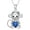 September, variant on Monkey Necklace Birthstone Monkey Pendant Necklace Jewelry Gift for Women