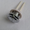 thumbnail image 1 of 38/48/58mm Dual Push Button Flush Toilet Water Tank Double Crescent Shape 2 Rods, 1 of 10