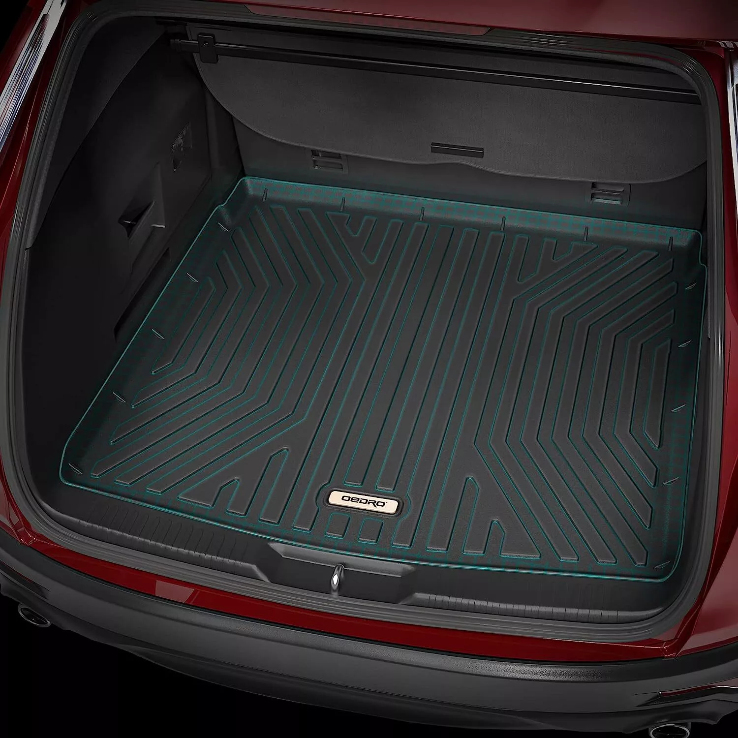 RVNI Toyota RAV4 2025-2019 Full Set for RAV4 Back Seat Cover Protector Cargo Liner Backrest Mats (Include Hybrid) TPE All Weather Floor Liners