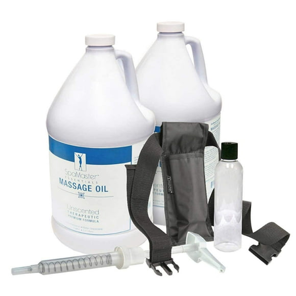 Master Two Gallon Unscented Massage Oil Kit