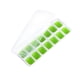 thumbnail image 1 of Billuyoard Molde de 14 cubitos de hielo de fácil liberación para agua, cóctel, bebida, bandejas para hacer hielo, herramienta para hacer cubitos de hielo Cocina y Comedor verde Billuyoard HA0667-02B, 1 of 6