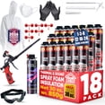 thumbnail image 1 of Kit aislante de espuma en aerosol ixirpro Mega, 850 g (paquete de 18), 1 of 9