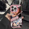 thumbnail image 3 of Funda de teléfono de animación Ardour recto súper fresco para iPhone 15 14 13 12 11Pro Max 78Plus XR XS MAX MINI Y2K, cubierta trasera anticaída, 3 of 4