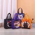 thumbnail image 4 of Bolsa de regalo personalizada de Halloween, telas no tejidas, bolsas de mano para envolver regalos, pedir dulces y suministros para recuerdos de fiesta, 4 of 5
