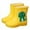 Yellow, variant on CHENge Rain Boots for Girls Boys Outdoor Lightweight Multicolor Fashion Lightweight Outdoor Rainboot Yellow Size 2.5-3 Years