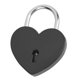 thumbnail image 4 of Exquisite Colorful Metal Padlock with Key, 45 x 59 mm, Black, for Home and Crafts, 4 of 4