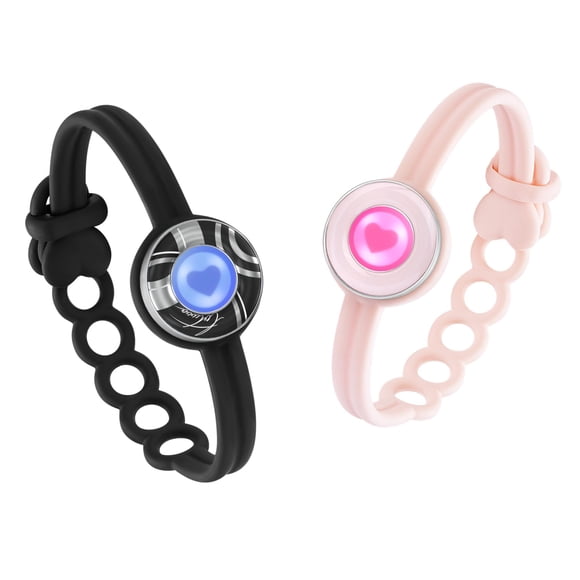 Pulseras TOTWOO Candy Collection Long Distance Touch Rosa