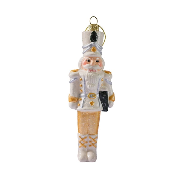 Adorno colgante para árbol de Navidad, ligero, miniaturas, manualidades, colgante de Navidad Cascanueces