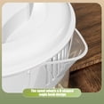 thumbnail image 4 of CuiLiyq 2200ml Plastic Pitcher with Lid, Iced Tea Pitchers with Twist Cover, for Water, Juice and Fridge Storage (White), 4 of 8