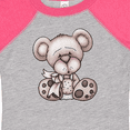 thumbnail image 4 of Inktastic Teddy Bear with Cookie Boys Baby Bodysuit, 4 of 5