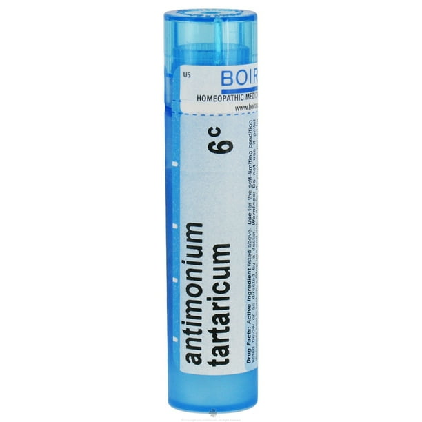 Boiron Single Remedies Antimonium Tartaricum 6C Approx 80 Pellets
