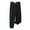 Black, variant on Girls Toddler Cargo Pants Elastic High Waist Toddler Kids Baby Girls Fashion Cute Sweet Ice Silk Wide Leg Pants Trousers Pants Leggings Blue 2-3Years