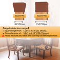 thumbnail image 2 of LAICAIW 16PCS Square Silicone Chair Leg Floor Protector, Chair Leg Cover, Furniture Leg Protector, Mobile Table and Chair Leg Cover, Protect The Floor from Scratches, 2 of 7