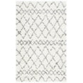 thumbnail image 4 of SAFAVIEH Berber Avery Geometric Diamonds Shag Area Rug, 4 of 7