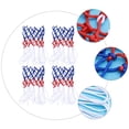 thumbnail image 4 of Homoyoyo 4 Pcs Filet de Basketball Tricolore Robuste Installation Facile Convient aux Terrains Intérieurs Extérieurs, 4 of 7