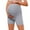 Grey, variant on Women Maternity Yoga Shorts - Over The Belly Active Shorts, Nylon/Spandex, Quick-Dry for Summer Workouts (M-XXL Sizes)